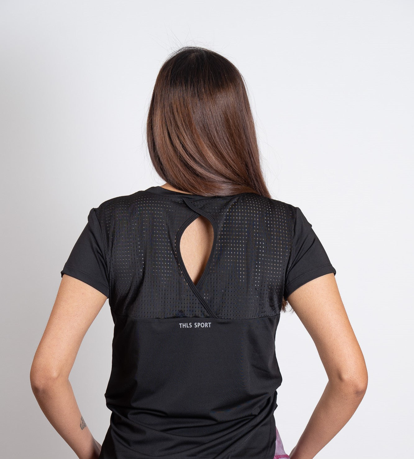 THLS FlowerCollection - T-Shirt BLACK