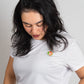THLS FlowerCollection - T-Shirt WHITE